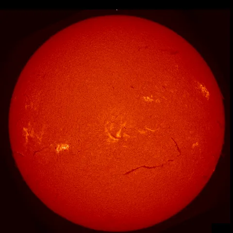 Image of Sun's chromosphere