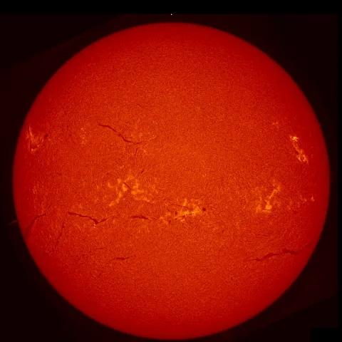 Image of Sun's chromosphere