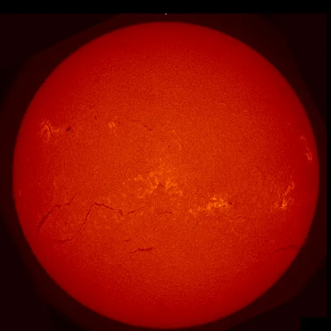 Image of Sun's chromosphere