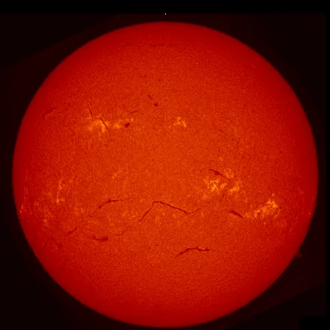 Image of Sun's chromosphere