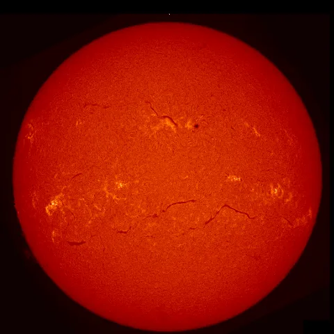 Image of Sun's chromosphere