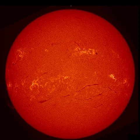 Image of Sun's chromosphere