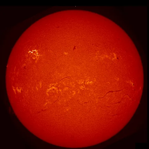 Image of Sun's chromosphere