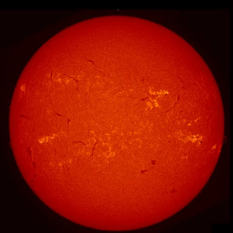 Image of Sun's chromosphere