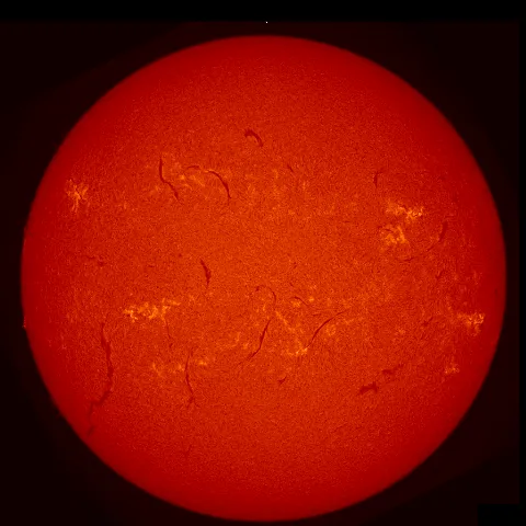 Image of Sun's chromosphere