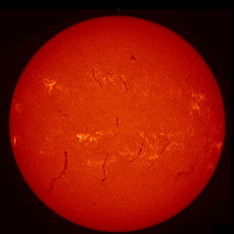 Image of Sun's chromosphere