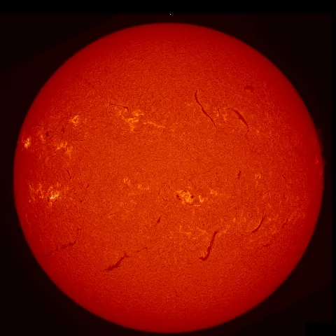 Image of Sun's chromosphere