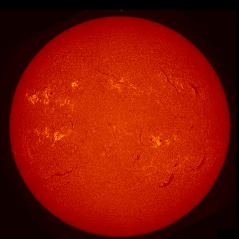 Image of Sun's chromosphere