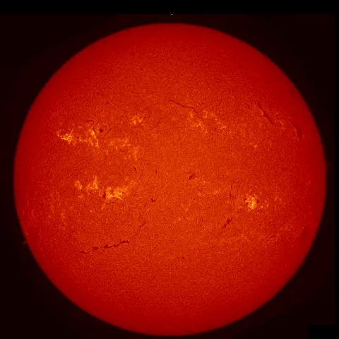 Image of Sun's chromosphere