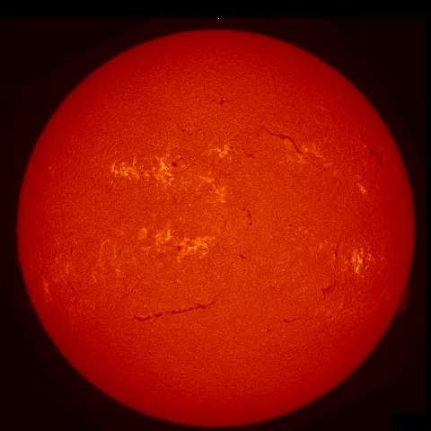 Image of Sun's chromosphere