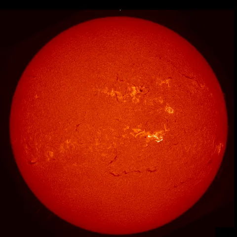 Image of Sun's chromosphere