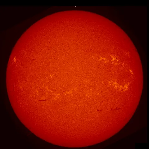 Image of Sun's chromosphere