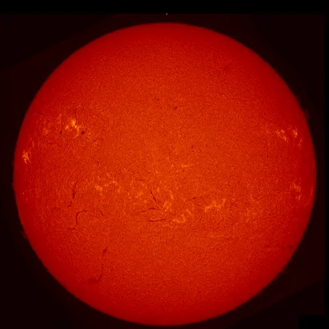 Image of Sun's chromosphere