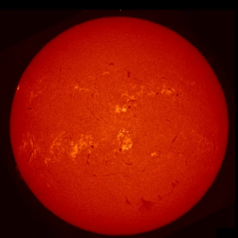 Image of Sun's chromosphere