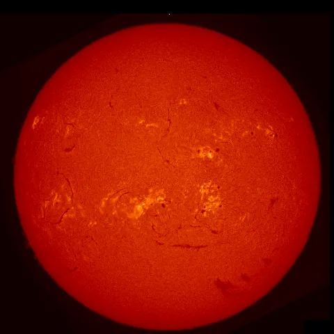 Image of Sun's chromosphere