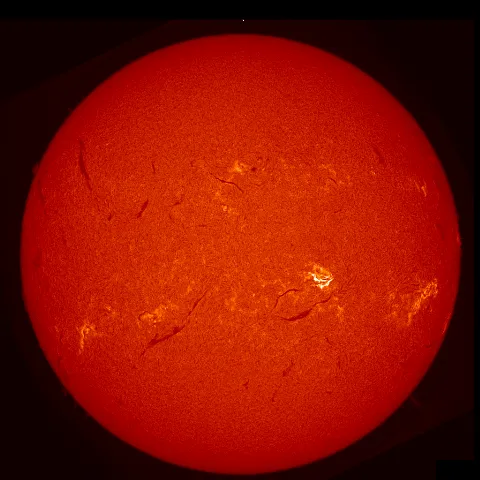 Image of Sun's chromosphere