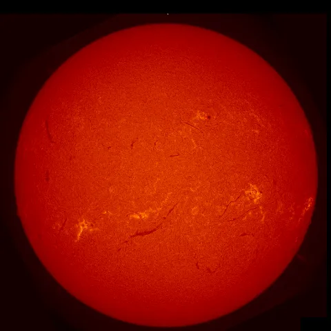 Image of Sun's chromosphere