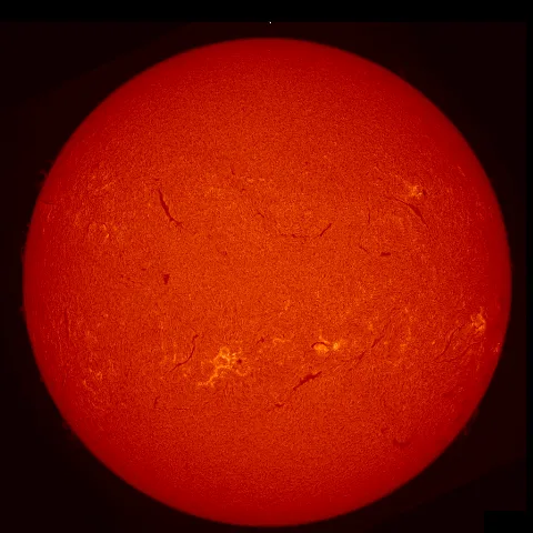 Image of Sun's chromosphere