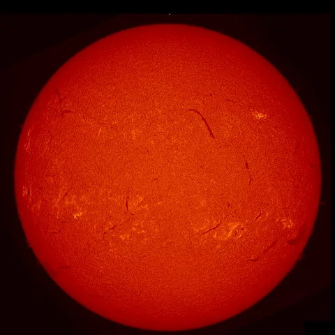 Image of Sun's chromosphere