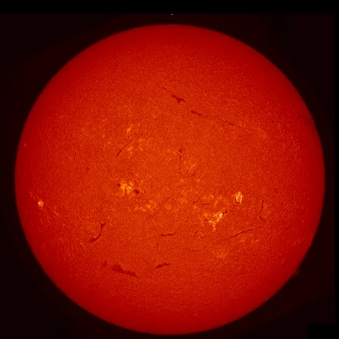 Image of Sun's chromosphere