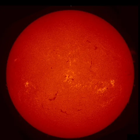 Image of Sun's chromosphere