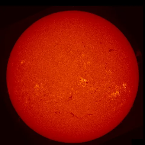 Image of Sun's chromosphere