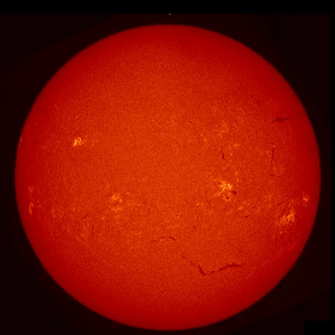 Image of Sun's chromosphere