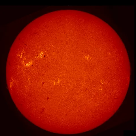 Image of Sun's chromosphere