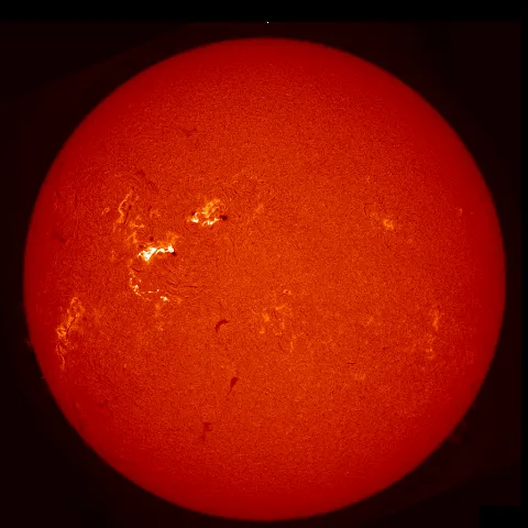 Image of Sun's chromosphere