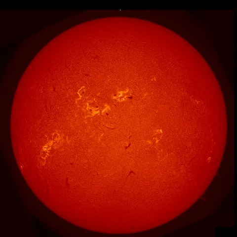 Image of Sun's chromosphere