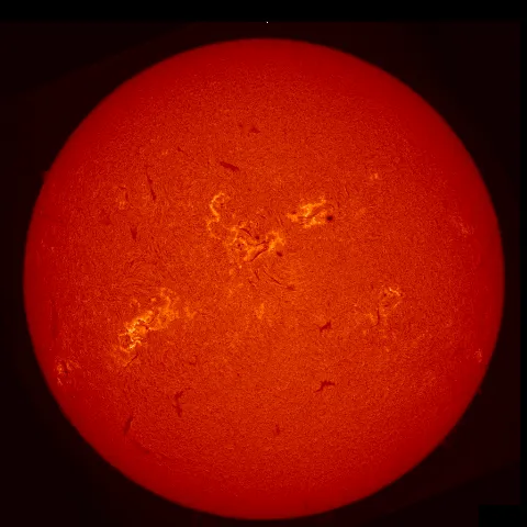 Image of Sun's chromosphere