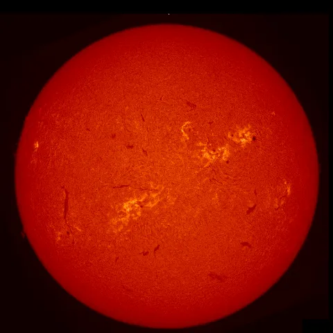 Image of Sun's chromosphere