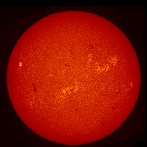 Image of Sun's chromosphere