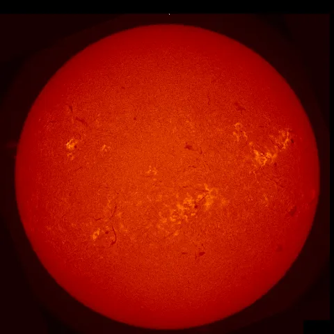 Image of Sun's chromosphere