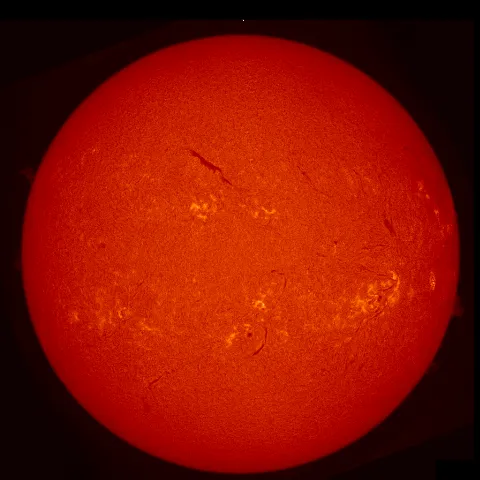 Image of Sun's chromosphere