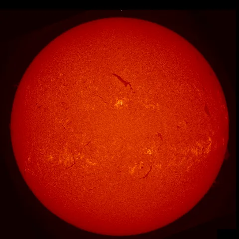 Image of Sun's chromosphere