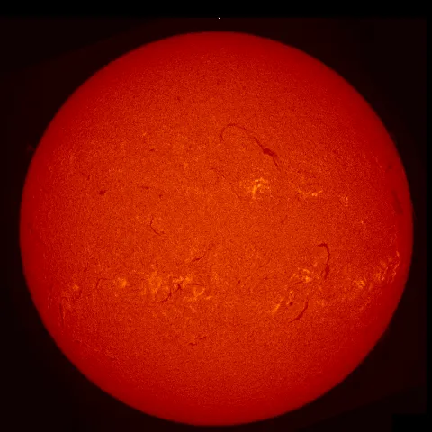 Image of Sun's chromosphere