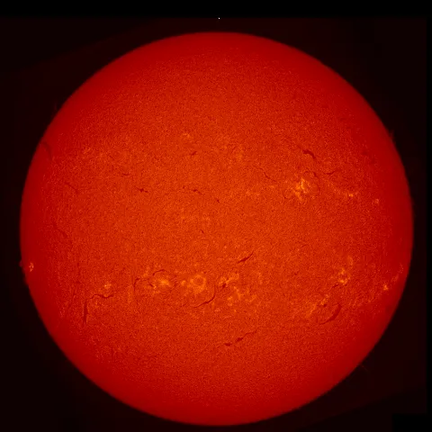 Image of Sun's chromosphere