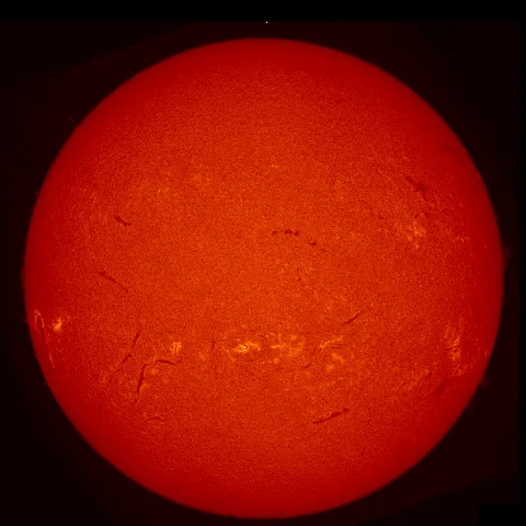 Image of Sun's chromosphere