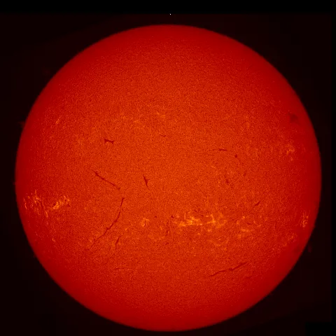 Image of Sun's chromosphere