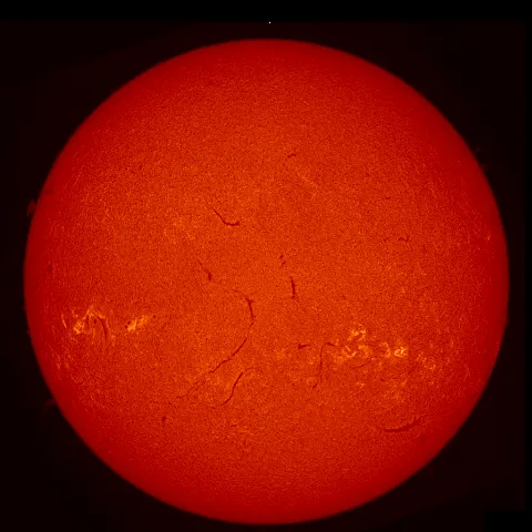 Image of Sun's chromosphere