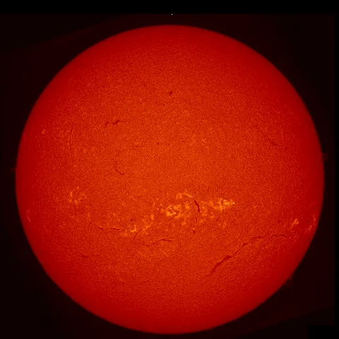 Image of Sun's chromosphere