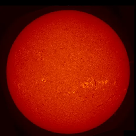 Image of Sun's chromosphere