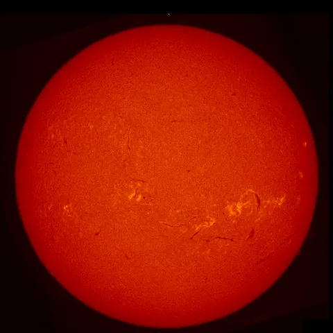 Image of Sun's chromosphere