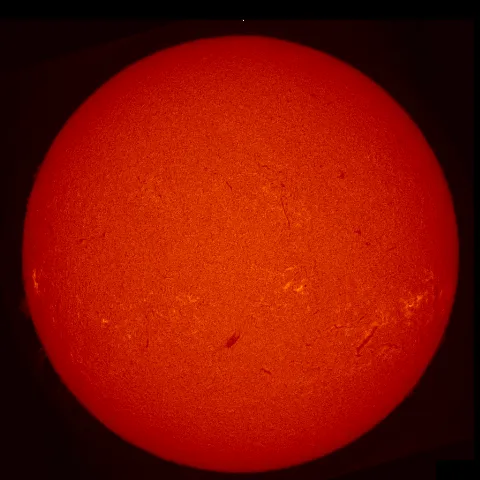 Image of Sun's chromosphere