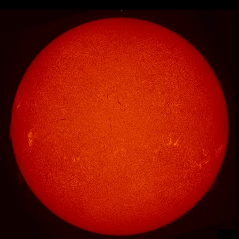 Image of Sun's chromosphere