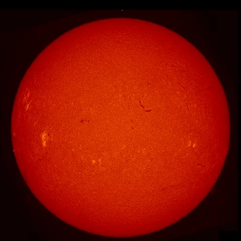 Image of Sun's chromosphere