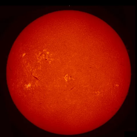 Image of Sun's chromosphere