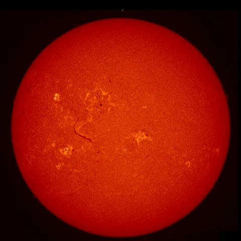 Image of Sun's chromosphere