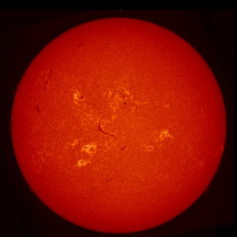 Image of Sun's chromosphere